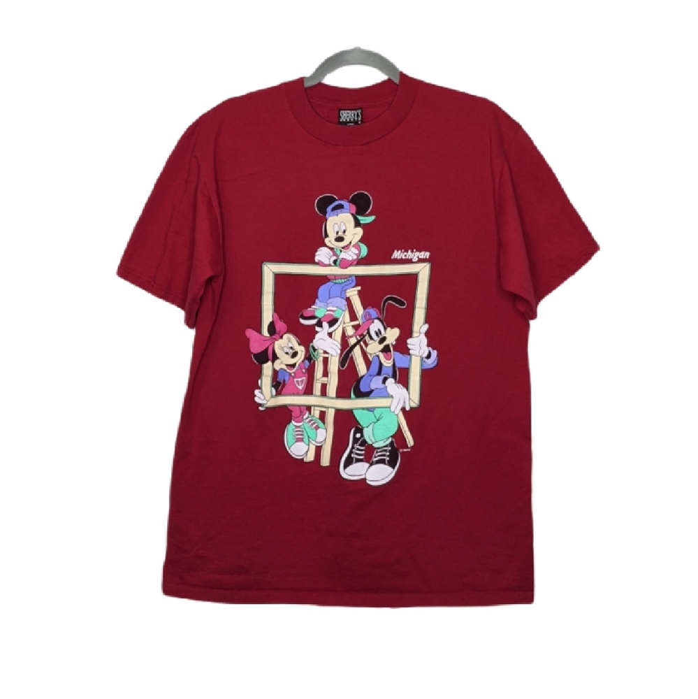 Vtt Mickey Minnie Mouse Michigan Double Sided - Picture 1 of 3